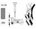 Weller EREM - Pince d'extraction DIL 7,62x20mm 505C
