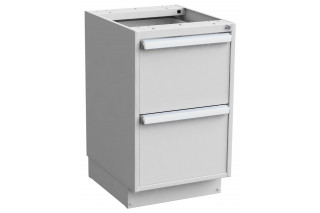  - ESD 45/66-15 drawer unit with 2 drawers, plinth