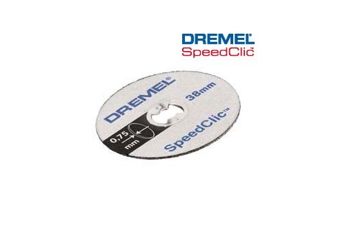 DREMEL - DISQUE POUR METAL SPEEDCLIC x5 SC409