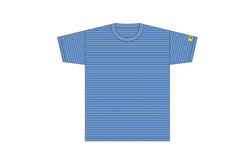  - ESD T-SHIRT MID BLUE S