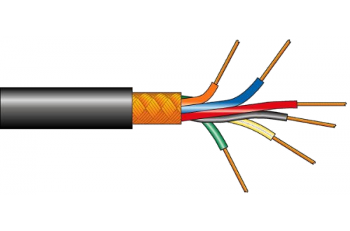  - ROUND SHIELDED CABLE 4x 0,22 100M