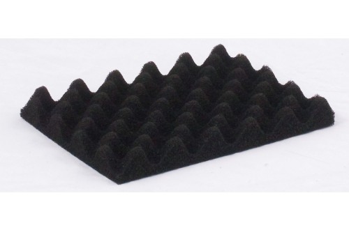 HKM Coated Product - PROFILED BLACK EL FOAM 550x361x20mm FOR CSC-17 TO CSC-40