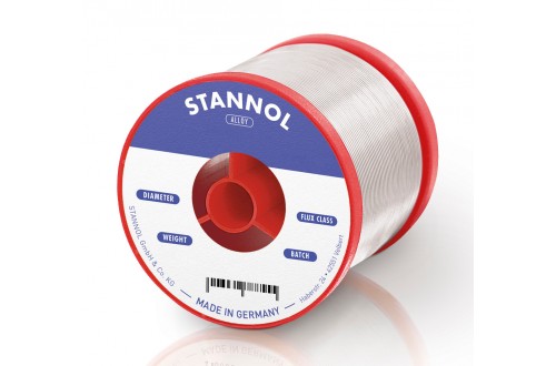 STANNOL - SOLDEERDRAAD Sn60Pb40 S321 2% (1,0mm-500g)