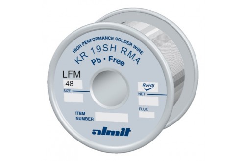 Almit - Solder Wire KR 19SH RMA / Sn-3.0Ag-0.5Cu