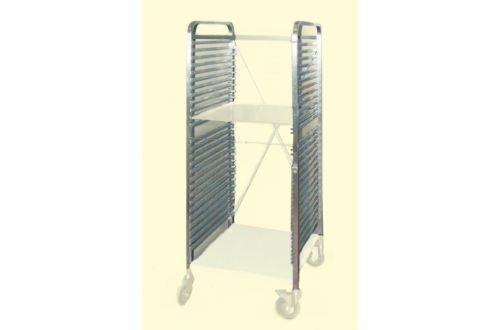 ITECO - TRAY HOLDER - SUPPORT POST PAIR, 38 RAILS, 1520(H)X400(P)mm