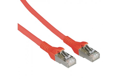  - PATCH CABLE CAT6A 10G 26AWG 15M ROUGE