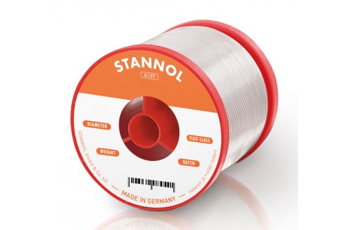 STANNOL - FIL A SOUDER Pb93Sn5Ag2 HS10 2,5% (0,7mm-500g)