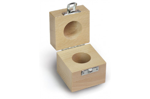 KERN - WOODEN BOX FOR SINGLE WEIGHT, 2g