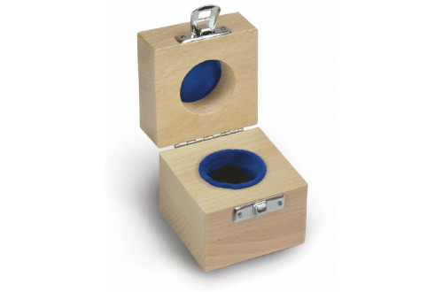 KERN - WOODEN BOX FOR SINGLE WEIGHT, E1-F1, 500g